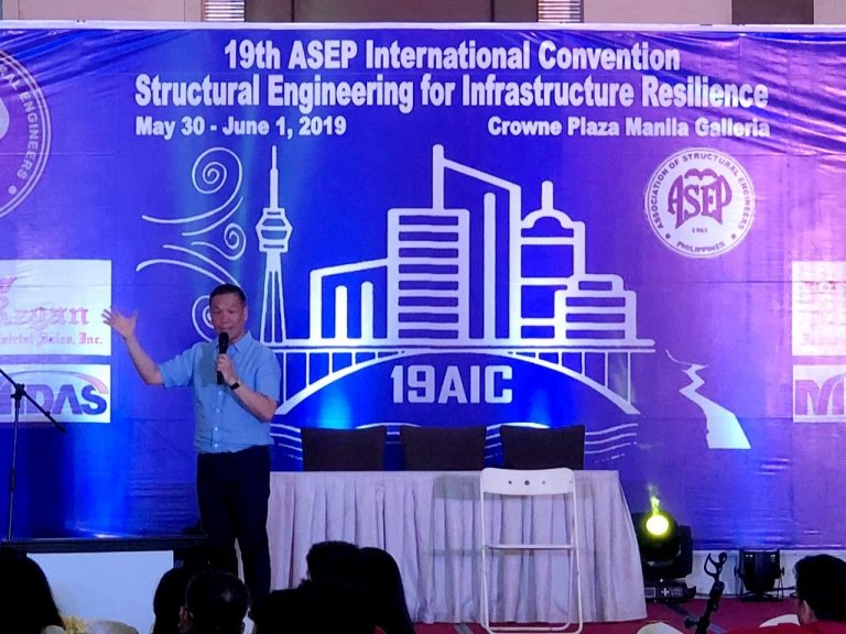 Regan gets involve in the 19th ASEP International Confab