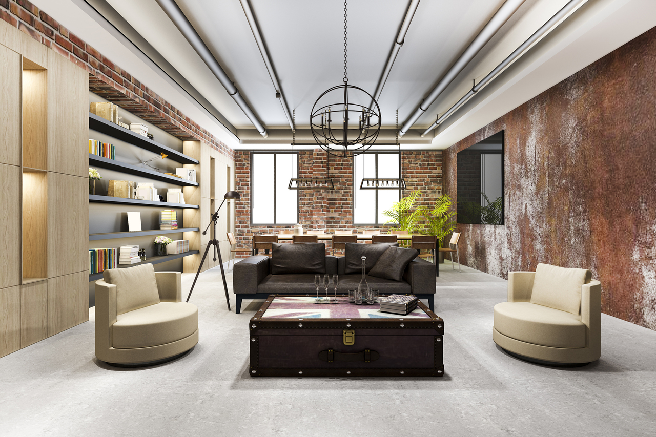 A Modern Living Room