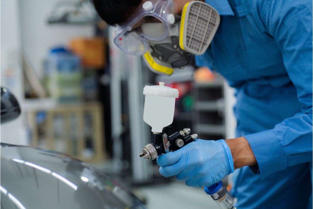 Basic coating process for metal