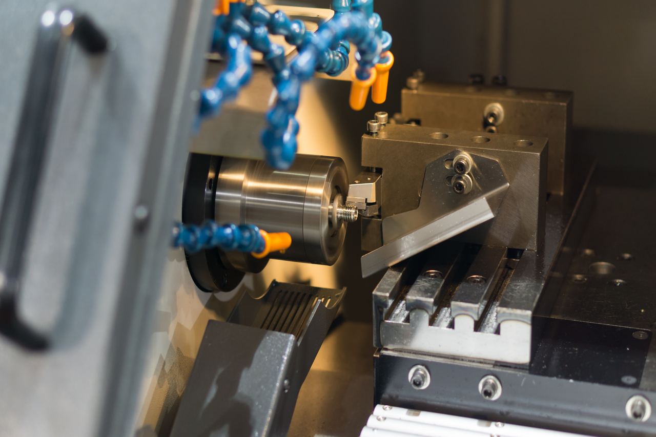 photo of a milling machine
