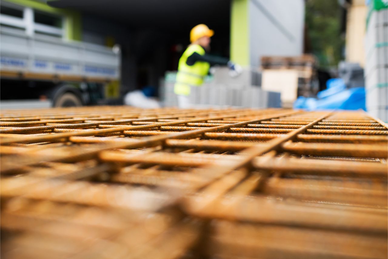 photo of steel matting