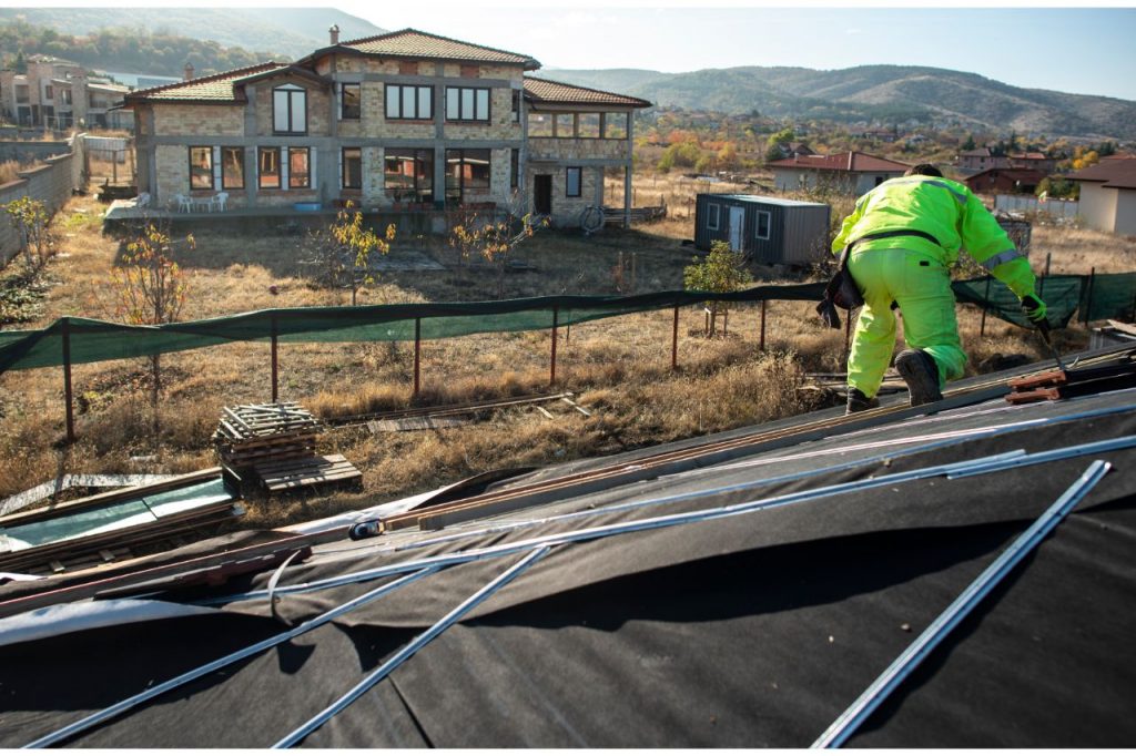 Repair and build construction of roof