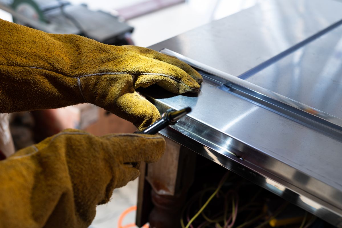 What internal process do they use in steel fabrication?