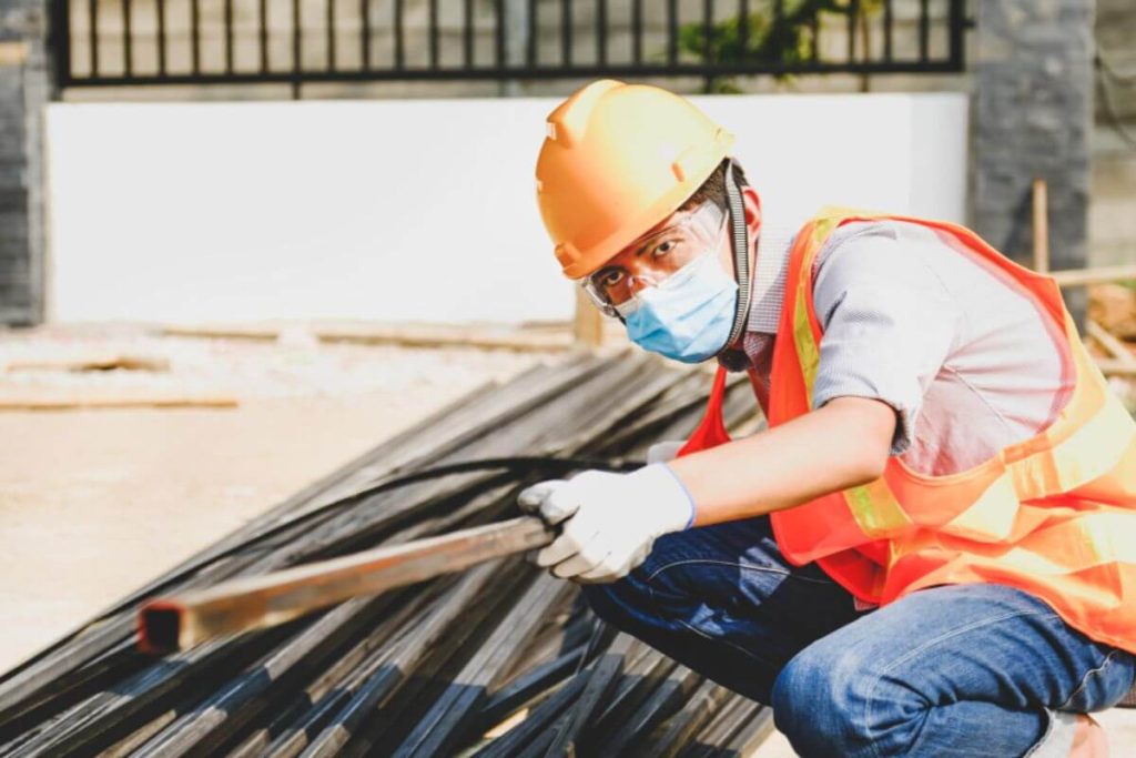 Steel products in the Philippines displayed in a warehouse highlighting quality concerns