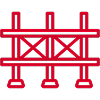 Lightweight steel structures requiring openings for utilities